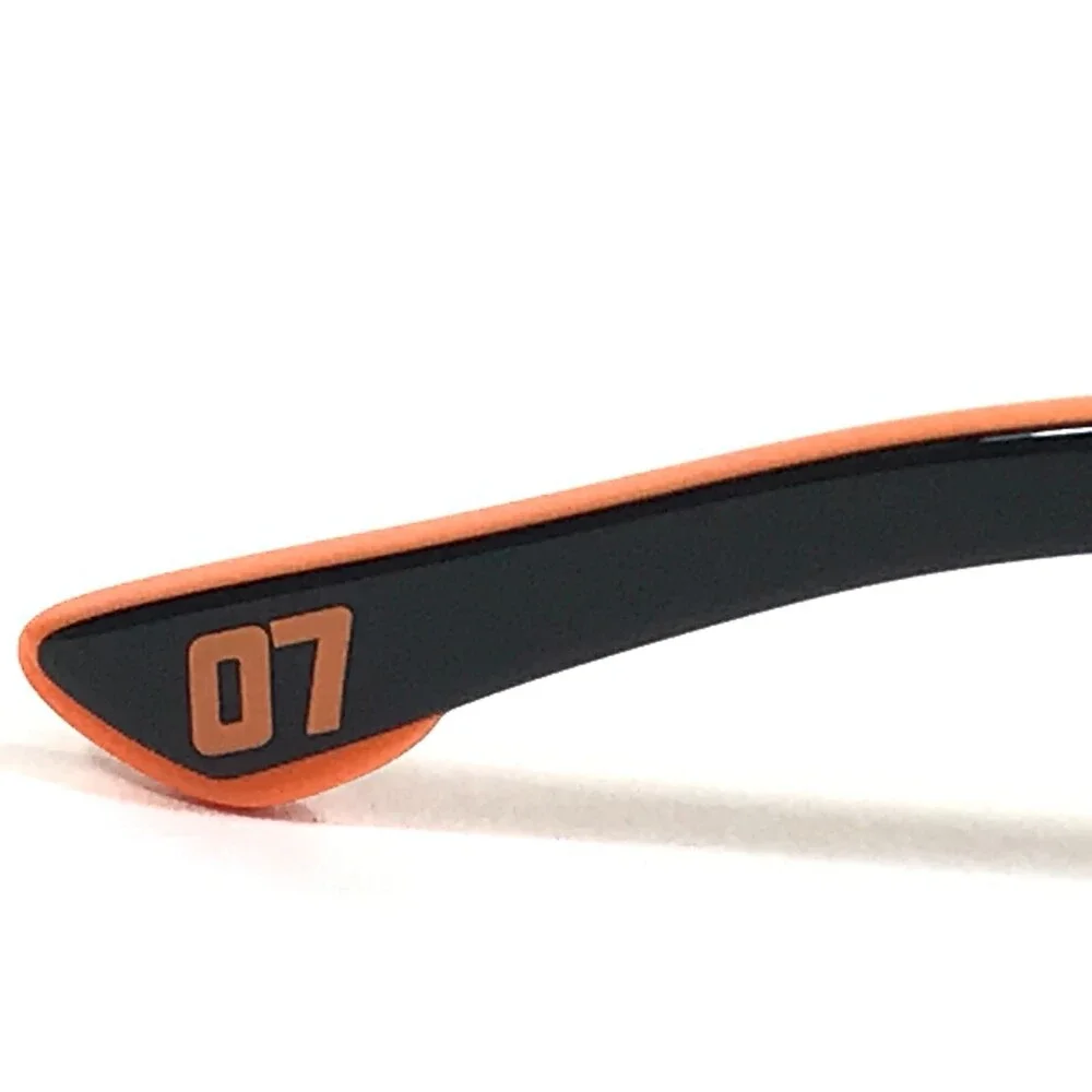 Disney Eyeglasses Frames Kids 3E 1006 3094 Black Orange Silver 47-15-130